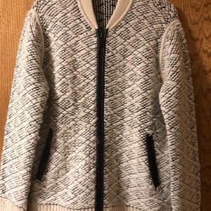 CLUB MONACO MEN'S WOOL CARDIGAN SWEATER SIZE M